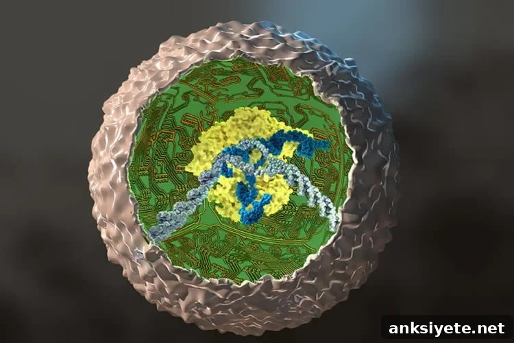 Image shows a stem cell.
