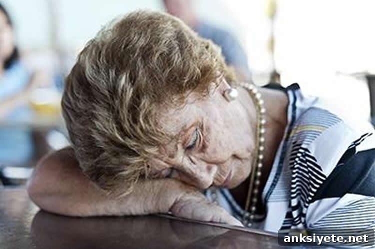 sleeping woman