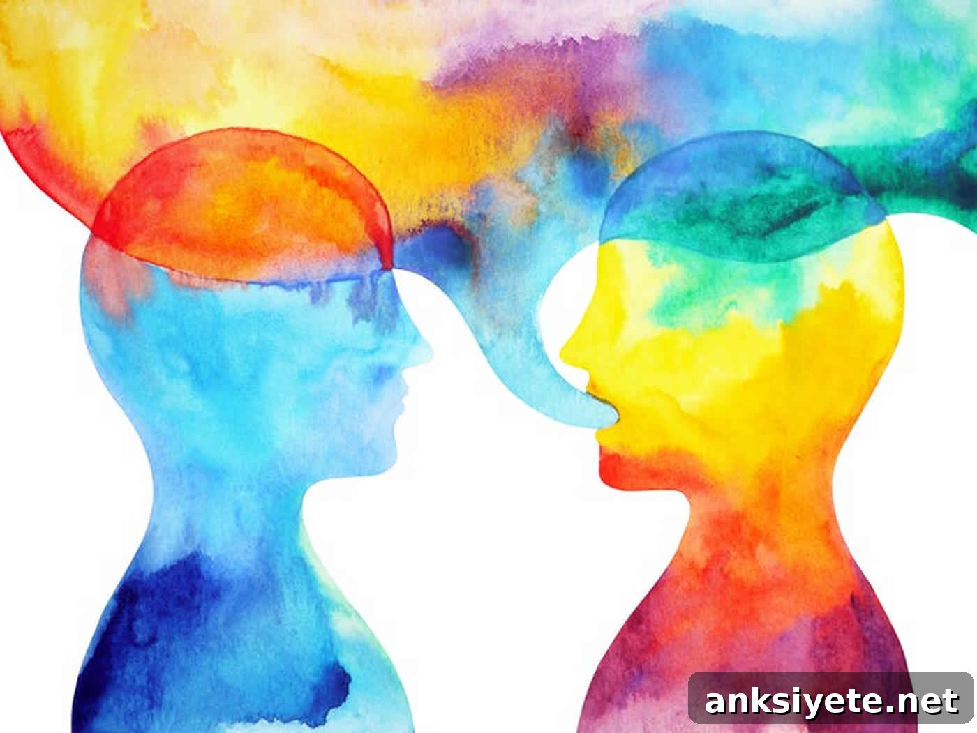 painting of people talking