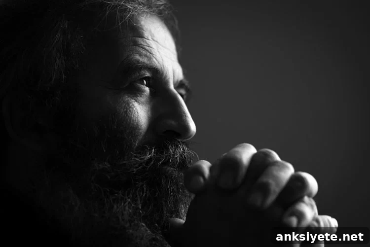 a person praying