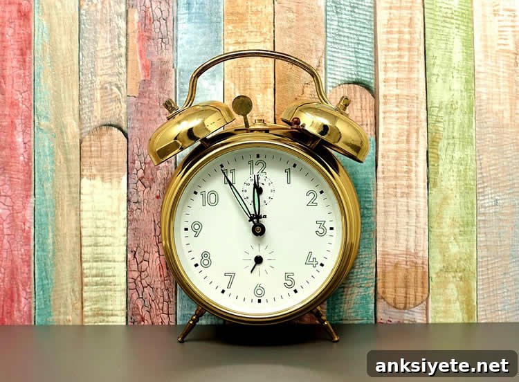 an alarm clock