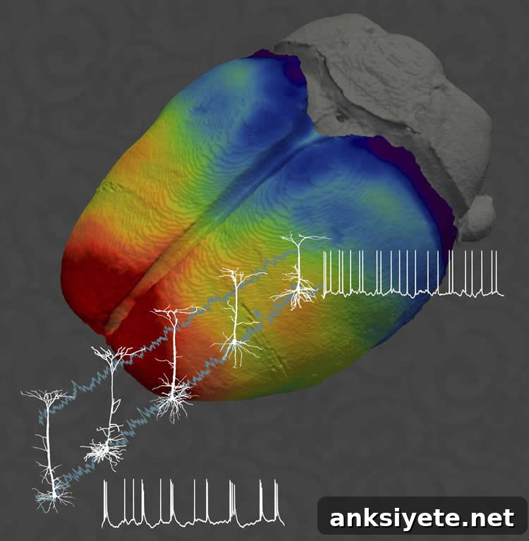 How Neuron Location Affects Information Processing in the Brain 2 pyramidal neurons