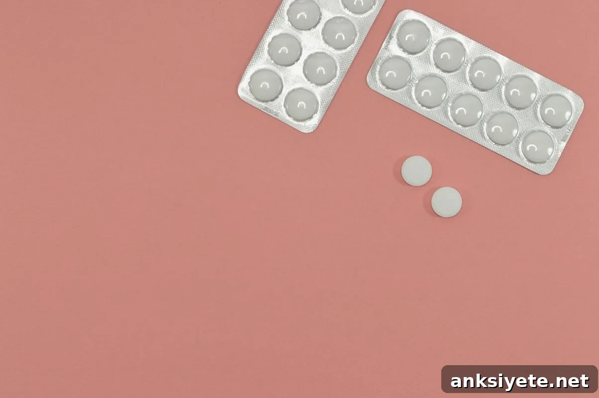 This shows some aspirin pills