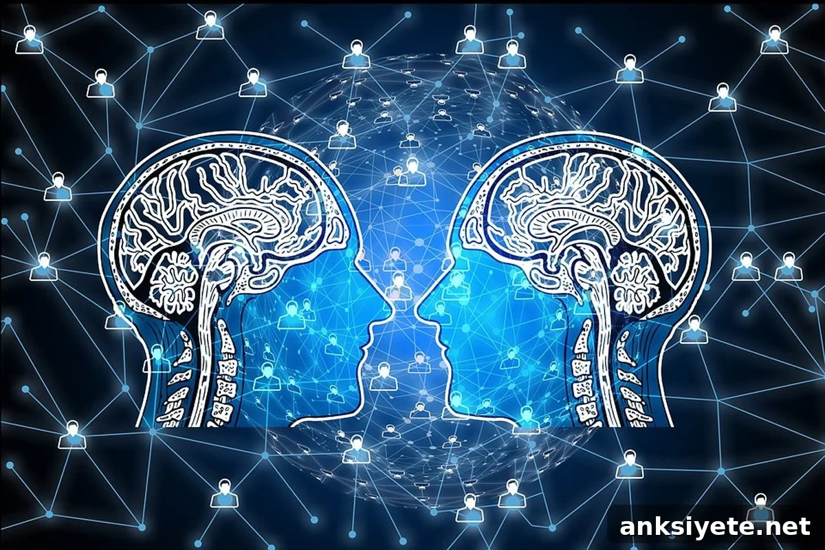 This shows two heads and network lines