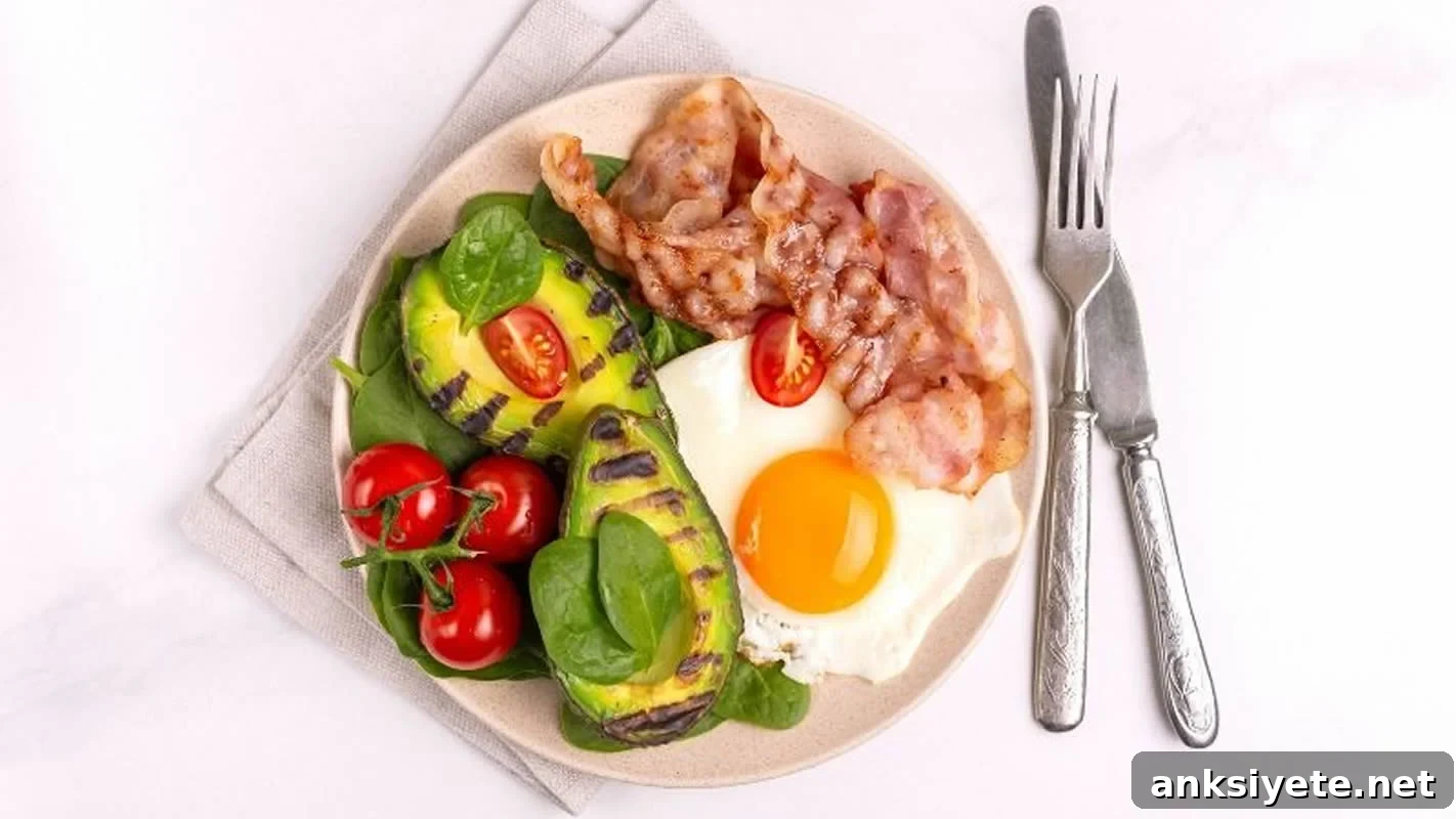 This shows a high fat plate of food