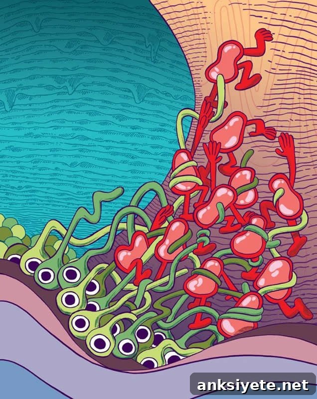 Illustration of VTA neurons