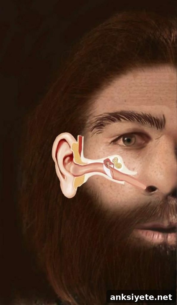 Could a Childhood Disease Have Caused Neanderthal Extinction? 2 This shows a picture of the CET reconstruction over a model of a neanderthal