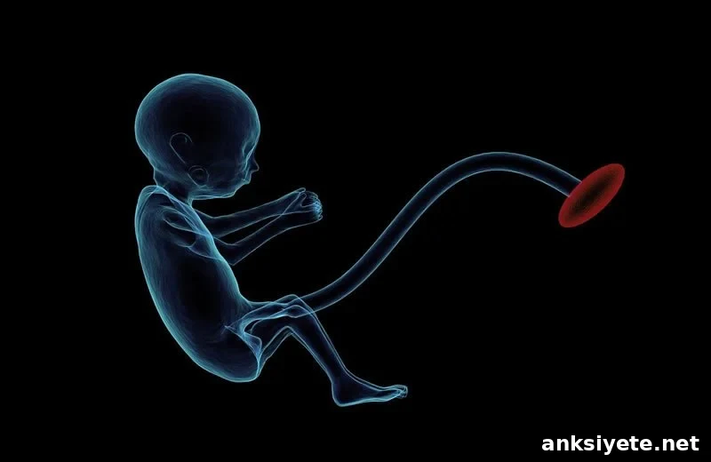 This is a drawing of a fetus