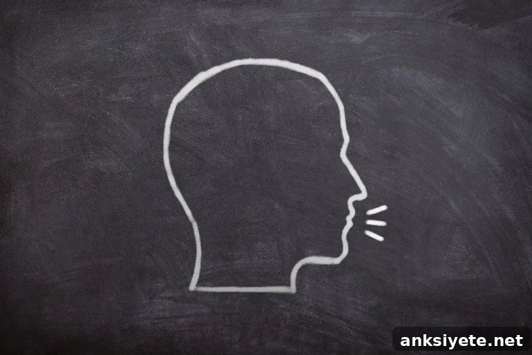 This shows the outline of a head