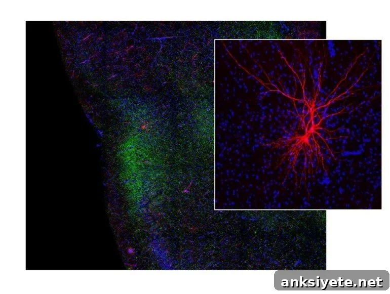 This shows neurons