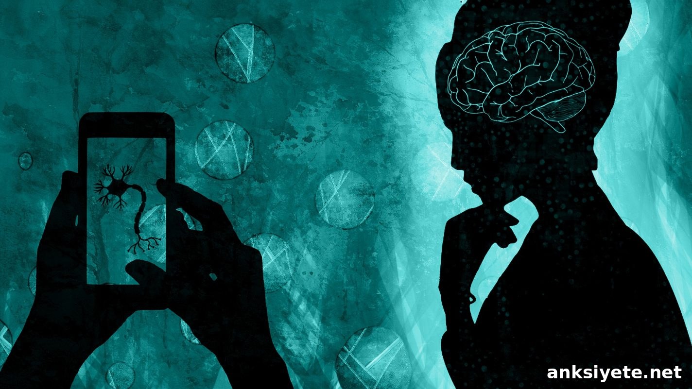 This shows the outline of a woman and a brain