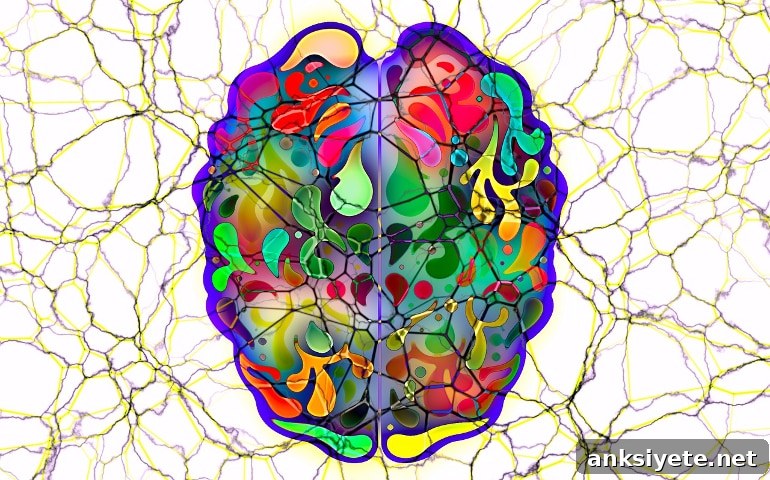 This shows a colorful brain