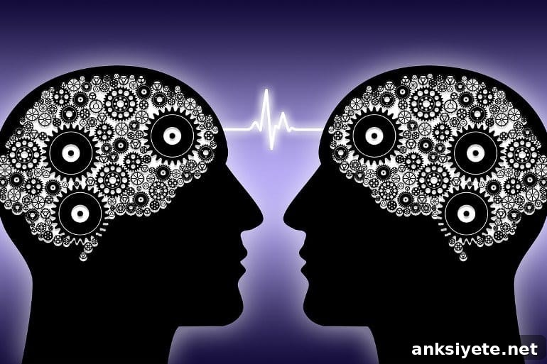 This shows the outline of two heads