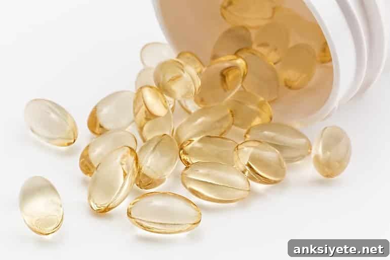 This shows vitamin pills