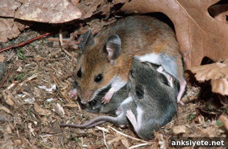 This shows mice
