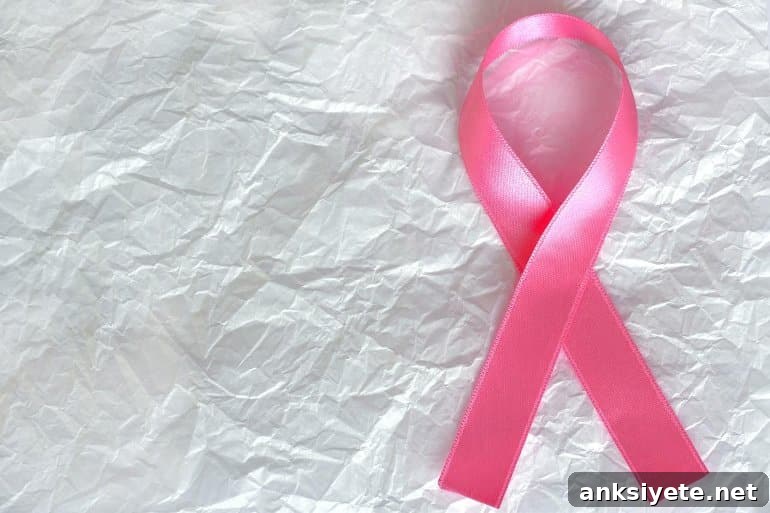 Antipsychotics Linked to Increased Breast Cancer Risk 2 This shows a pink breast cancer ribbon