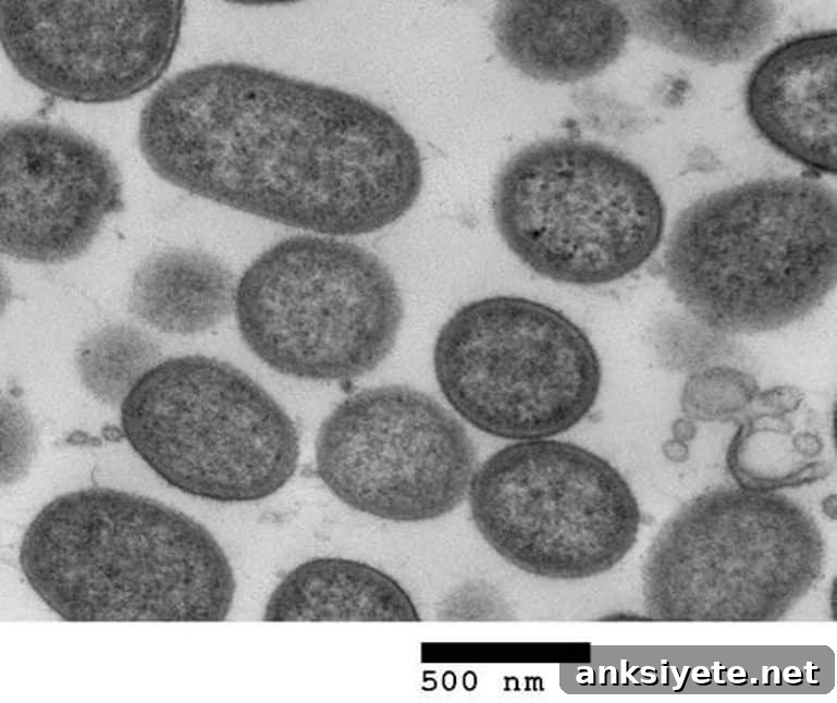 This shows the gingivalis bacteria