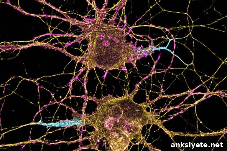 This shows neurons