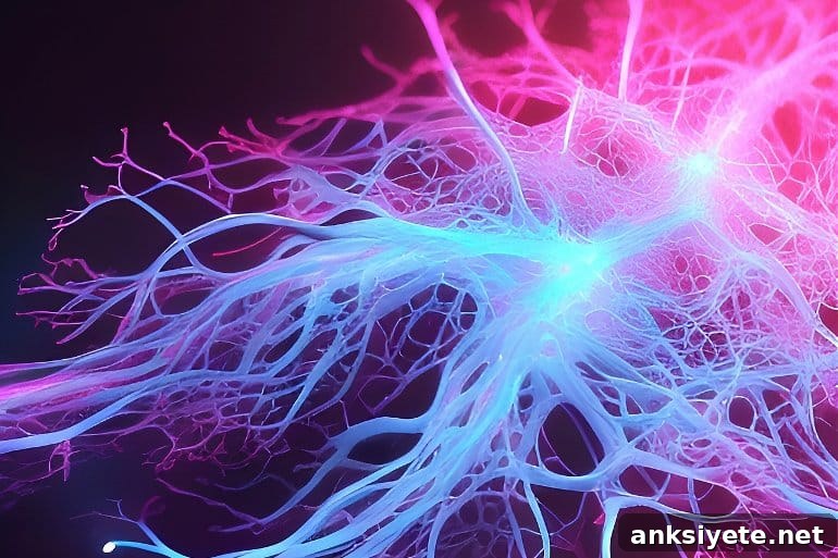This shows a computer generated neuron