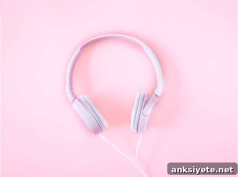 Music for Study and Sleep: New Research on Focus and Relaxation 2 This shows headphones