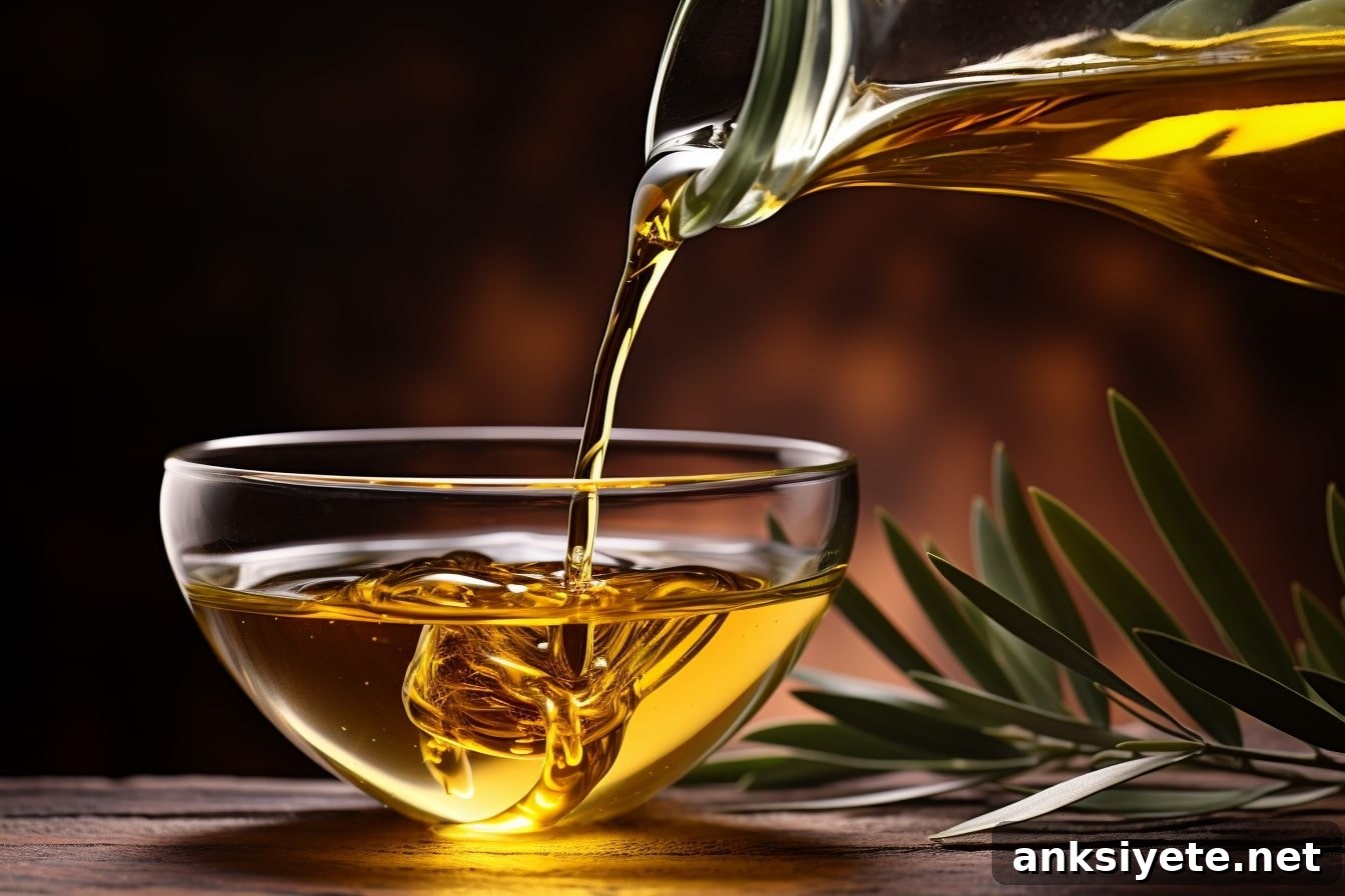 This shows olive oil.
