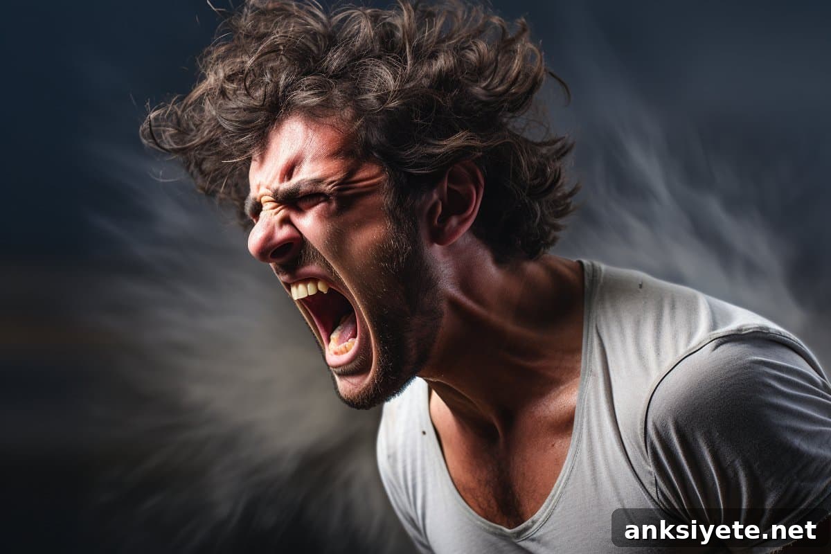 How Testosterone and Shame Shape Responses to Social Exclusion 2 This shows an angry man.