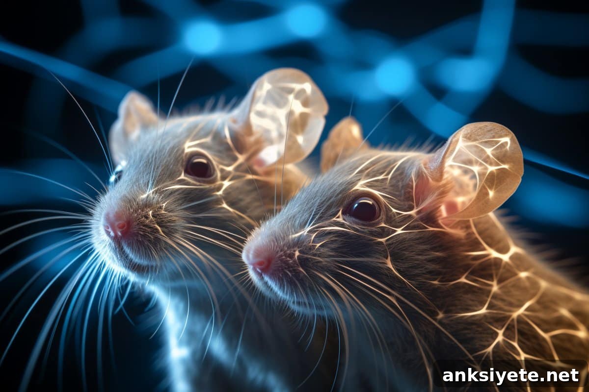 This shows two mice.