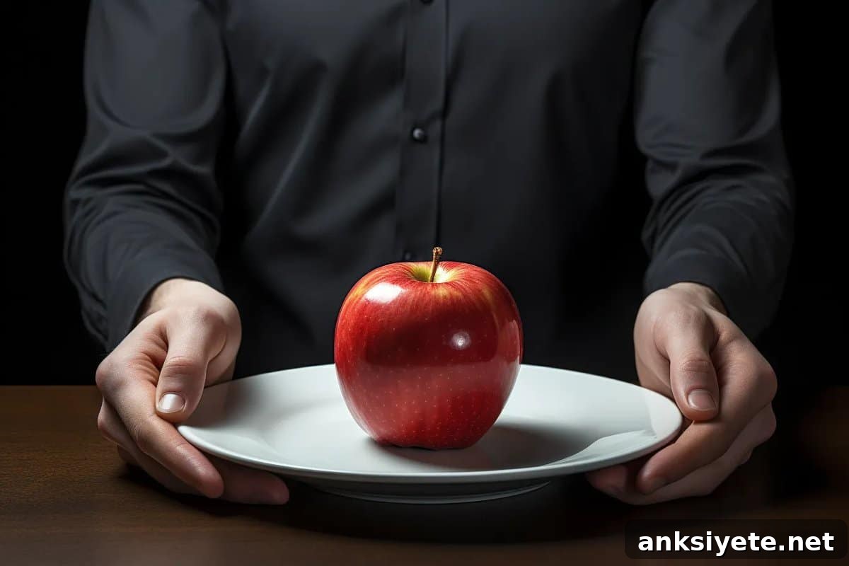 Why Taste, Not Fullness, Determines Food Choices 2 This shows an apple.