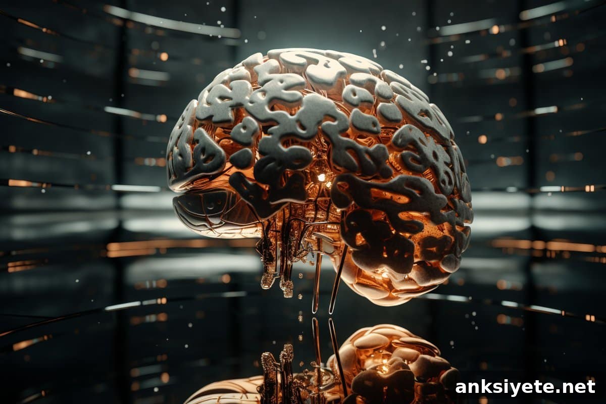 How AI Memory Mirrors the Human Brain 2 This shows a brain model.