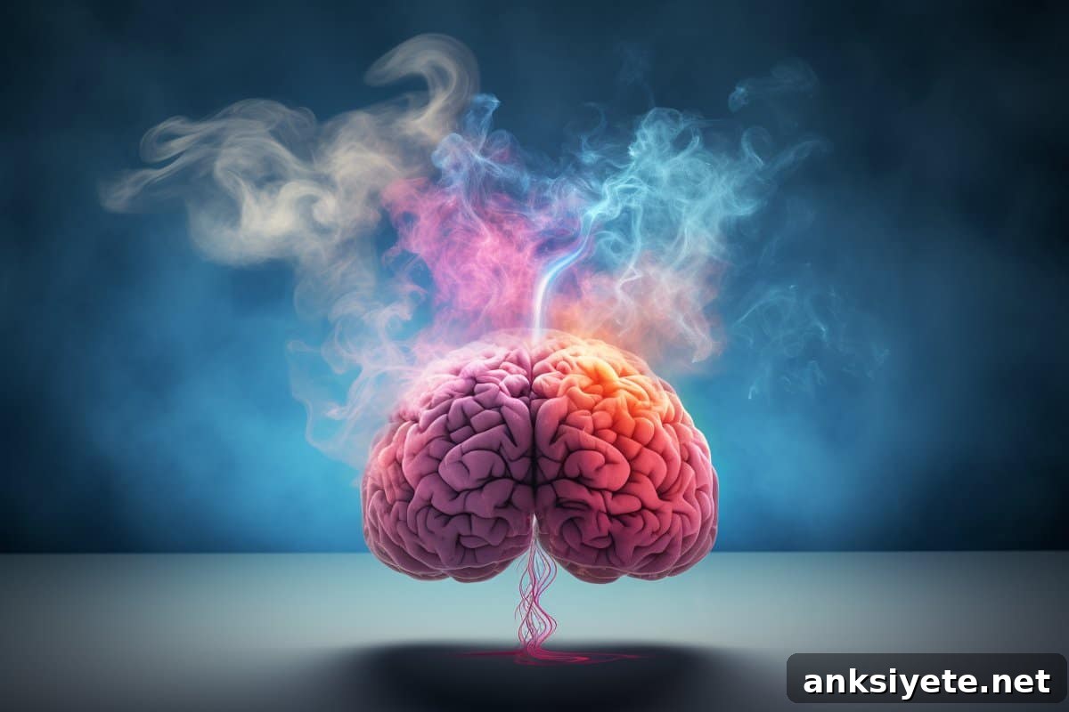 This shows a brain