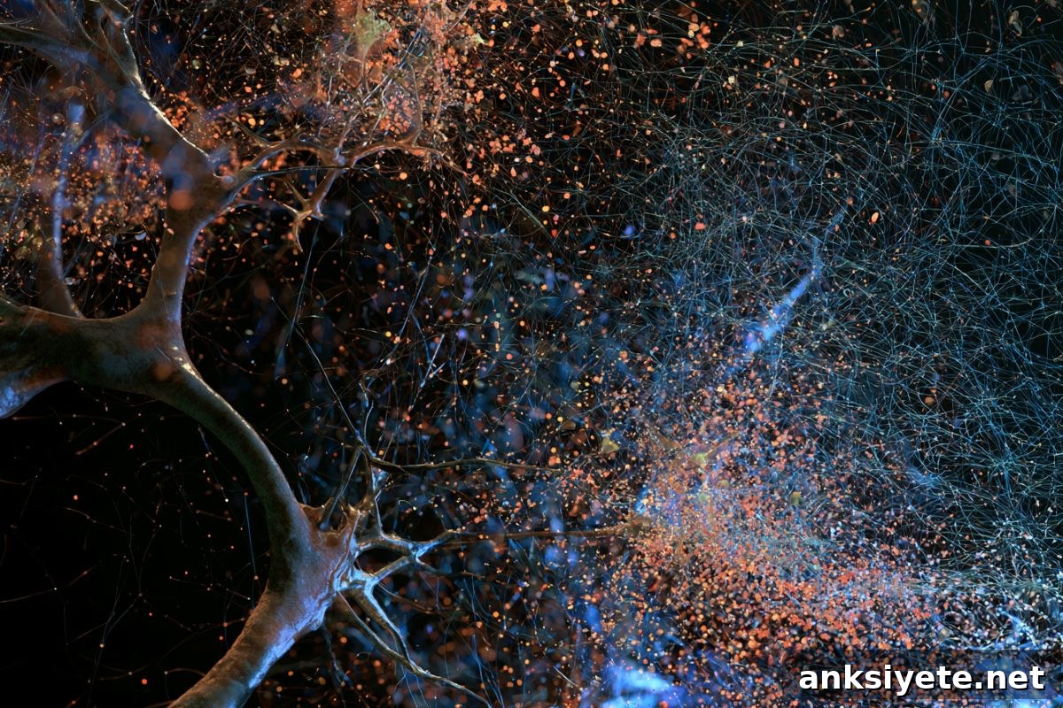 This shows a neural network.