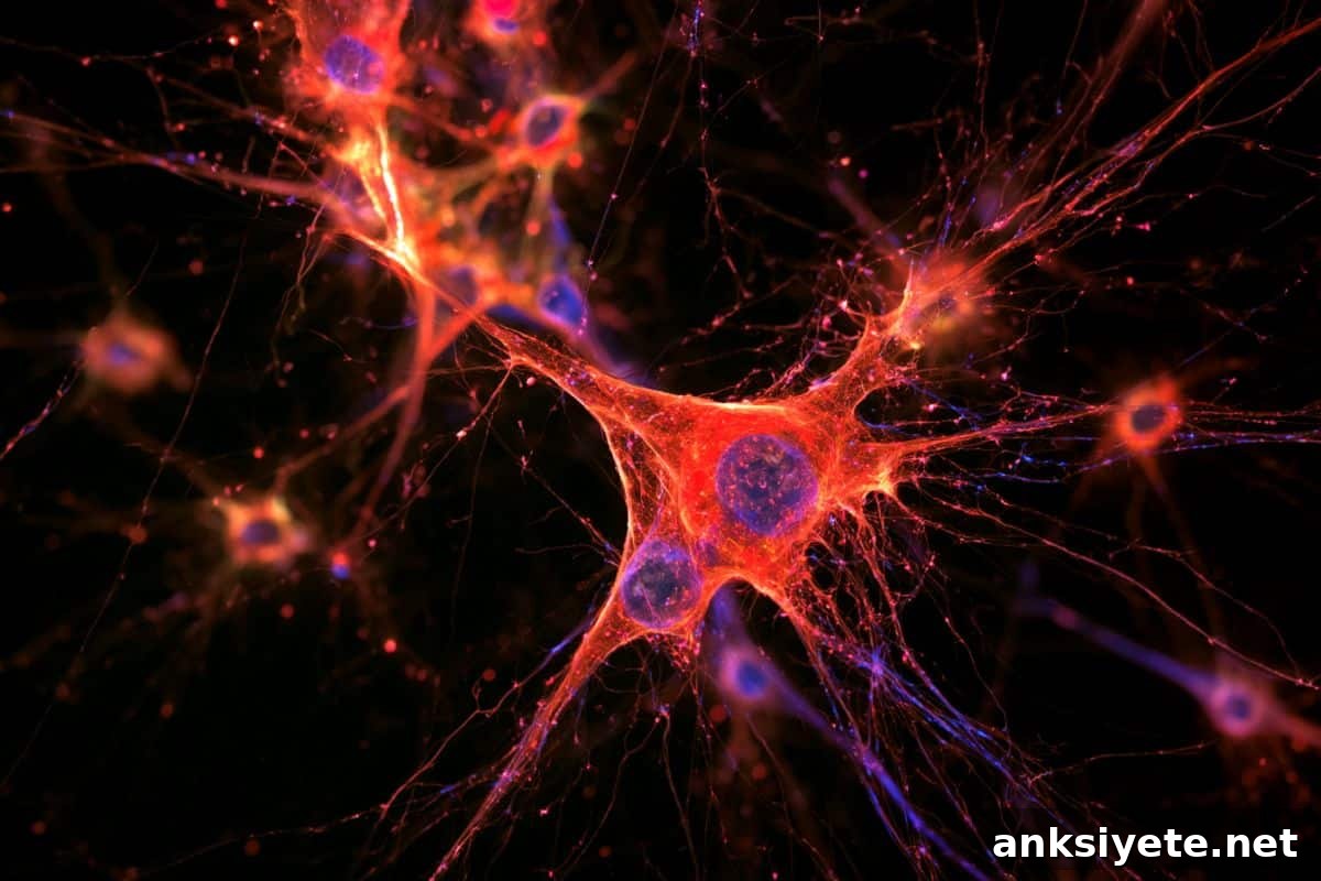 This shows astrocytes.