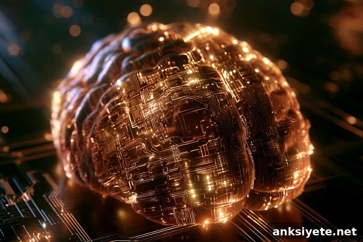 Brain-Inspired AI Slashes Video Processing Time 2 This shows a digital brain.